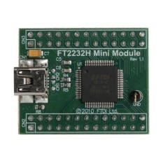 【FT2232H-MINI-MODULE】FTDI Chip 通信 / ワイヤレス開発ツール、FT2232H MINI MODULE