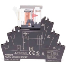 【G2RV-SR500-AC230】パワーリレー 230V ac 1c接点 DINレールタイプ