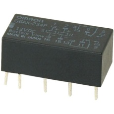 【G6AK-234P-DC12V】Omron ラッチングリレー DPDT 12V dc