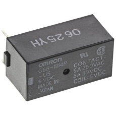 【G6B-1114P-US-5DC】パワーリレー 5V dc SPNO 基板実装タイプ
