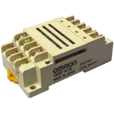 【G6B-4CB-DC24V】Omron パワーリレー 24V dc、4a接点 基板実装タイプ