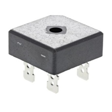 【GBPC2502】整流用 ブリッジダイオード 単相 25A 200V 29 x 29 x 11.23mm GBPC2502