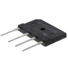 【GSIB2580-E3/45】整流用 ブリッジダイオード 単相 25A 800V 30 x 4.6 x 20mm GSIB2580-E3/45
