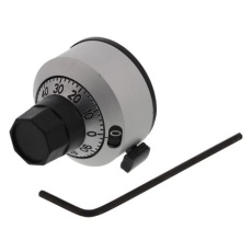 【H-22-6M】ノブ 6mm 直径：22.2mm 丸型