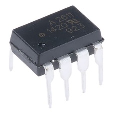 【HCPL-2611-000E】フォトカプラ スルーホール実装 チャンネル数：1 トランジスタ出力