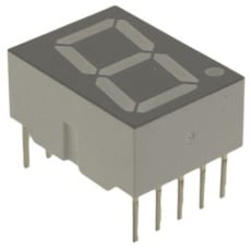 【HDSP-H101】Broadcom LEDディスプレイ、単桁、赤、数字表示器、7セグメント、HDSP-H101
