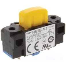 【HE1B-M1N】イネーブルスイッチ ラッチ フロント 単極単投(SPST)