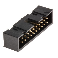 【HIF3FC-20PA-2.54DSA(71)】基板接続用ピンヘッダ(20極、ピッチ：2.54mm、2列)