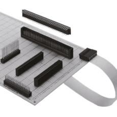 【HIF3H-40PB-2.54DSA(61)】基板接続用ピンヘッダ(40極、ピッチ：2.54mm、2列)