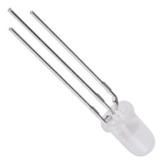 【HLMP-4000】LED 緑 赤 スルーホール実装 5 mm(T-1 3/4)