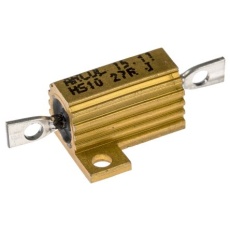 【HS10-27R-J】シャーシ取り付け抵抗器 10W 27Ω ±5％