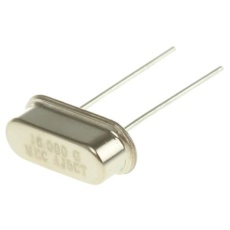【HUS-16.000-18-30/50/4085】水晶振動子 16MHz スルーホール 2-pin HC-49-US