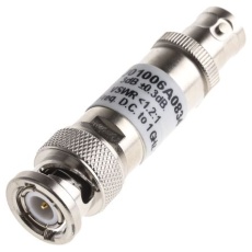 【J01006A0834】RFアッテネータ 3dB BNC プラグ to BNC ソケット 50Ω J01006A0834