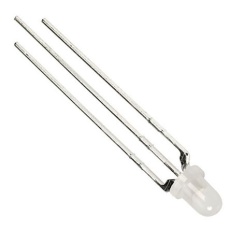 【L-115VEGW】LED 緑 赤 スルーホール実装 3 mm 砲弾型(T-1)