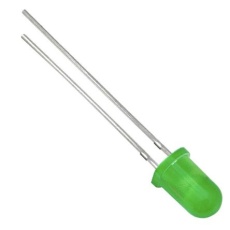 【L-53GD】LED、緑、スルーホール実装、5 mm (T-1 3/4)