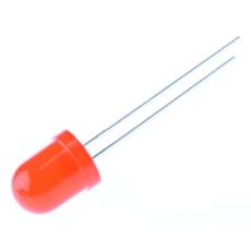【L-793ID】LED 赤 スルーホール実装 8mm 砲弾型