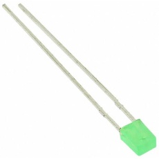 【L-914GDT】LED 緑 スルーホール実装 長方形