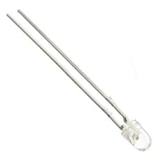 【L-934SYC】LED 黄 スルーホール実装 3 mm 砲弾型(T-1)