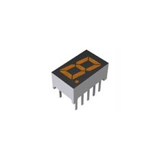 【LA-301EB】ローム LEDディスプレイ 単桁 オレンジ LED 7セグメント LA-301EB