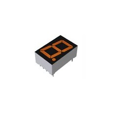 【LAP-601DL】ローム LEDディスプレイ、単桁、オレンジ、LED、7セグメント、LAP-601DL