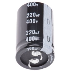 【LGU2G221MELA】アルミニウム電解コンデンサ(220μF/400V)