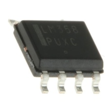 【LM358DR2G】オペアンプ 表面実装 2回路 ±2電源 単一電源