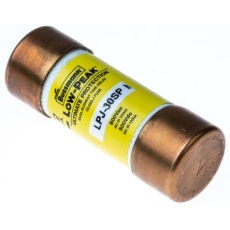 【LPJ-30SP】管ヒューズ 30A 21 x 57mm 300V ac(タイムラグ)LPJ-30SP
