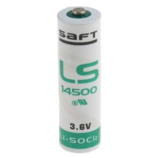 【LS14500】Saft 単3乾電池、3.6V 2.6Ah LS14500