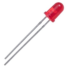 【LTL-307P】LED、赤、スルーホール実装、5 mm (T-1 3/4)