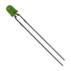 【LTL-4231N】LED 緑 スルーホール実装 3 mm 砲弾型(T-1) LTL-4231N
