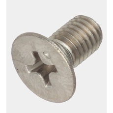【M2X8】いたずら防止ねじ M2 x 8mm 平形 ステンレス鋼