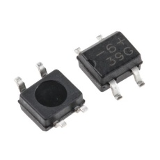 【MB6S-E3/45】整流用 ブリッジダイオード 単相 800mA 600V 4.95 x 4.1 x 2.7mm MB6S-E3/45