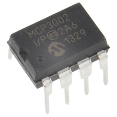 【MCP3002-I/P】Microchip A/Dコンバータ、10ビット、ADC数:2、200ksps、MCP3002-I/P
