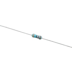 【MFS1/4CC49R9F】小形金属皮膜抵抗 1/4W 49.9Ω 黄白白金茶