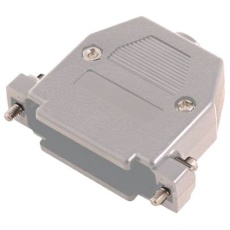 【MHCCOV-25SC-LG】D-Sub バックシェエル MHCCOV シリーズ 25 極 B グレー MHCCOV-25SC-LG