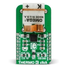 【MIKROE-2501】温度センサ THERMO K clickmikroBus Clickボード MCP9600 MIKROE-2501