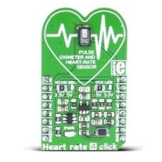 【MIKROE-2510】MikroElektronika 心拍数センサ Heart-Rate 4 ClickmikroBus Clickボード MAX30101 MIKROE-2510