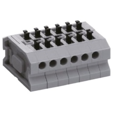 【ML-1700-C-10P】中継用端子台(グレー 10極 ピッチ：5mm)