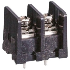 【ML-40-S1BYF-2P】基板用端子台 7.62mmピッチ 1列 2極 黒