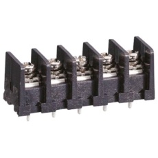 【ML-40-S1BYF-5P】基板用端子台 7.62mmピッチ 1列 5極 黒