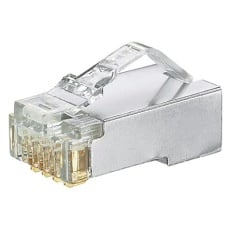 【MPS588-C】RJ45 モジュラーコネクタ、オス、RJ45コネクタ、ケーブルマウント、MPS588-C