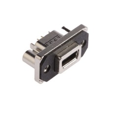 【MUSBB55104】Amphenol ICC USBコネクタ B タイプ メス スルーホール MUSBB55104