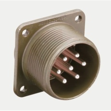 【N/MS3102A20-18P】MIL規格丸型コネクタ メス 9極 N/MS3102A20-18P