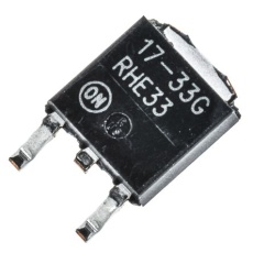 【NCP1117DT33G】電圧レギュレータ 低ドロップアウト電圧 3.3 V、3-Pin、NCP1117DT33G