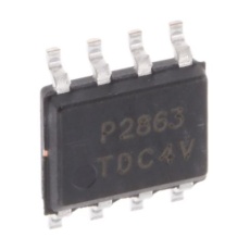 【PAM2863ECR】LEDドライバ IC、2A、30W、PWM 調光 8-Pin SOP