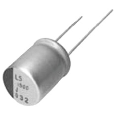 【PLS0E821MCO8】コンデンサ 820μF、2.5V dc、PLS0E821MCO8