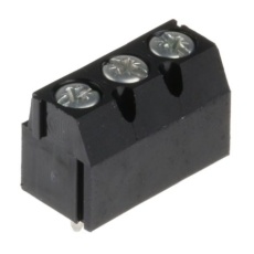 【PM-5.08/03/90-3.5SN-BK-BX】基板用端子台 PM 5.08シリーズ 5.08mmピッチ 1列 3極 黒