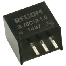 【R-78C12-1.0】Recom スイッチングレギュレータ、定格:12W