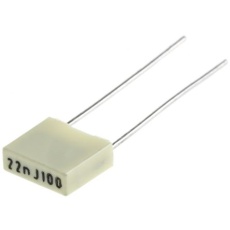 【R82EC2220DQ50J】フィルムコンデンサ 63V ac 100V dc 22nF ±5％