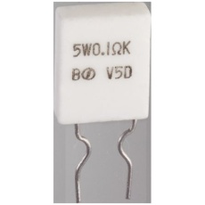 【RGC5-1-OHM-K】セメント抵抗器 5W 1Ω ±10%